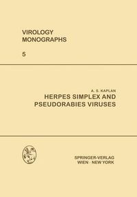 Cover image for Herpes Simplex and Pseudorabies Viruses