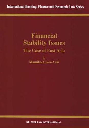 Cover image for Financial Stability Issues: The Case of East Asia: The Case of East Asia