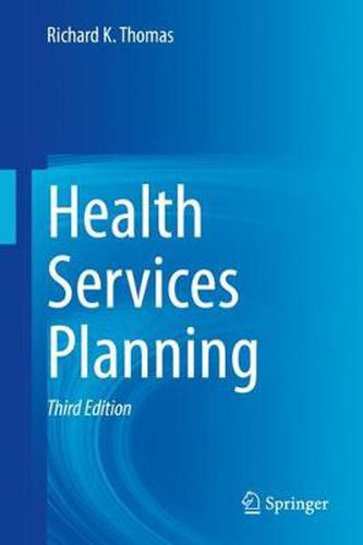 Cover image for Health Services Planning