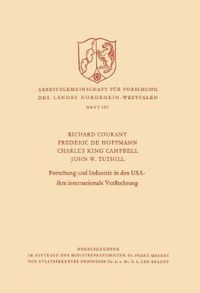 Cover image for Forschung Und Industrie in Den USA - Ihre Internationale Verflechtung