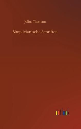 Cover image for Simplicianische Schriften