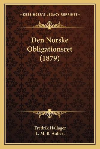 Den Norske Obligationsret (1879)