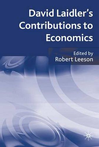 Cover image for David Laidler's Contributions to Economics