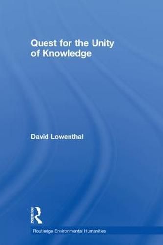 Cover image for Quest for the Unity of Knowledge