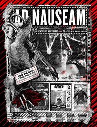 Cover image for Ad Nauseam: Newsprint Nightmares from the '70s and '80s (Expanded Edition)