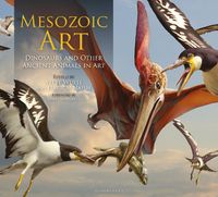 Cover image for Mesozoic Art: Dinosaurs and Other Ancient Animals in Art