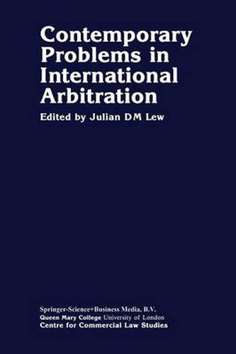 Cover image for Contemporary Problems in International Arbitration
