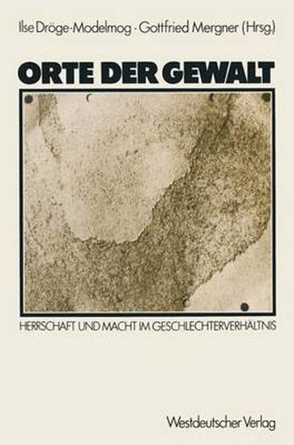 Cover image for Orte Der Gewalt