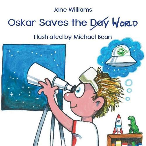 Cover image for Oskar Saves the World