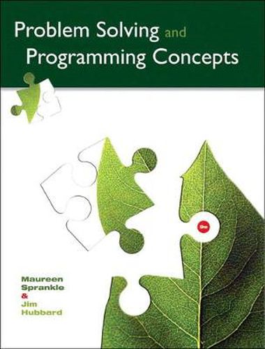 Cover image for Problem Solving and Programming Concepts