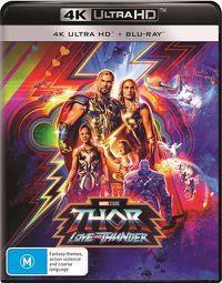 Cover image for Thor - Love And Thunder | Blu-ray + UHD