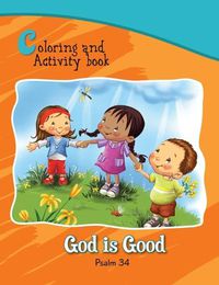 Cover image for Psalm 34 Coloring and Activity Book: God is Good