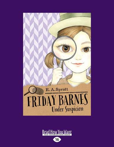 Cover image for Under Suspicion: Friday Barnes 2 LARGE PRINT