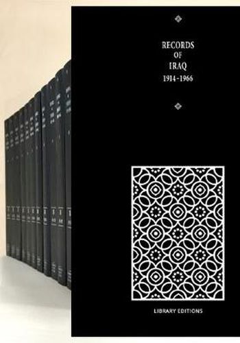 Cover image for Records of Iraq 1914-1966 15 Volume Hardback Set