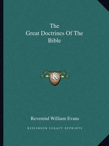 Cover image for The Great Doctrines of the Bible