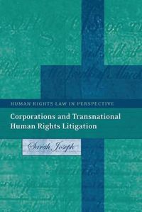 Cover image for Corporations and Transnational Human Rights Litigation