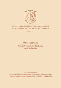 Cover image for Periodisch Wiederholte Zundungen Durch Stosswellen