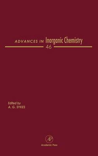 Cover image for Advances in Inorganic Chemistry