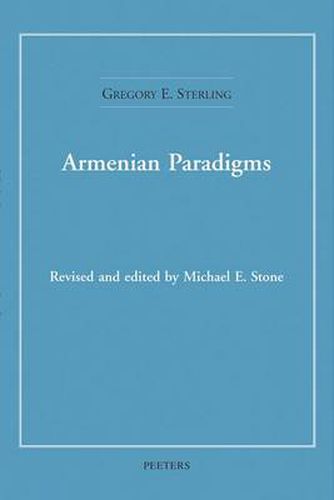 Cover image for Armenian Paradigms: Revised and edited by Michael E. Stone