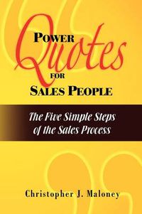 Cover image for Power Quotes for Sales People