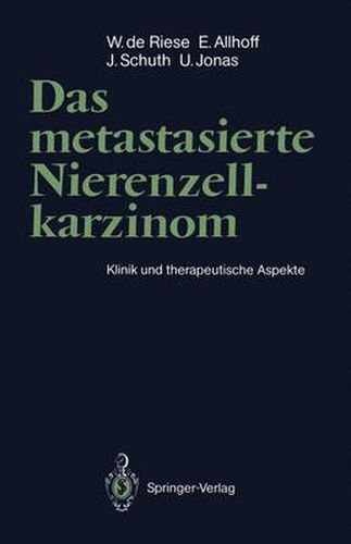 Cover image for Das Metastasierte Nierenzellkarzinom