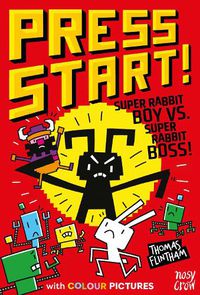 Cover image for Press Start! Super Rabbit Boy vs Super Rabbit Boss!