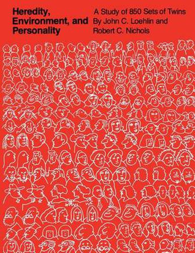 Cover image for Heredity, Environment, and Personality: A Study of 850 Sets of Twins