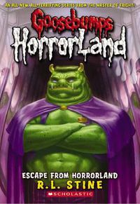 Cover image for Escape from Horrorland (Goosebumps Horrorland #11)