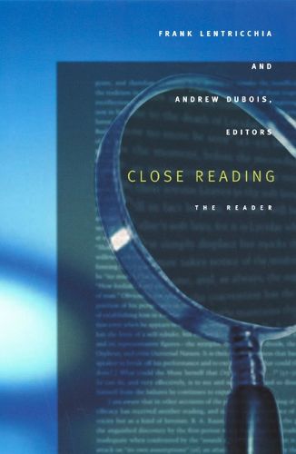 Cover image for Close Reading: The Reader