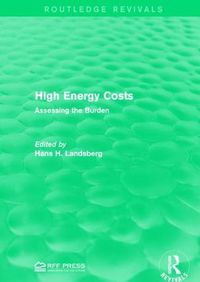 Cover image for High Energy Costs: Assessing the Burden