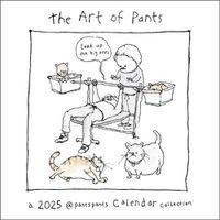 Cover image for The Art of Pants 2025 Wall Calendar