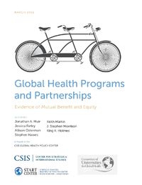 Cover image for Global Health Programs and Partnerships: Evidence of Mutual Benefit and Equity