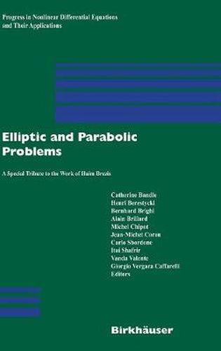 Cover image for Elliptic and Parabolic Problems: A Special Tribute to the Work of Haim Brezis