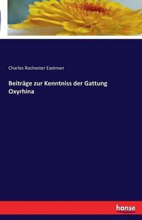 Cover image for Beitrage zur Kenntniss der Gattung Oxyrhina