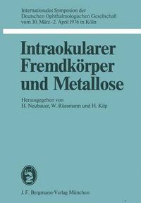 Cover image for Intraokularer Fremdkorper und Metallose