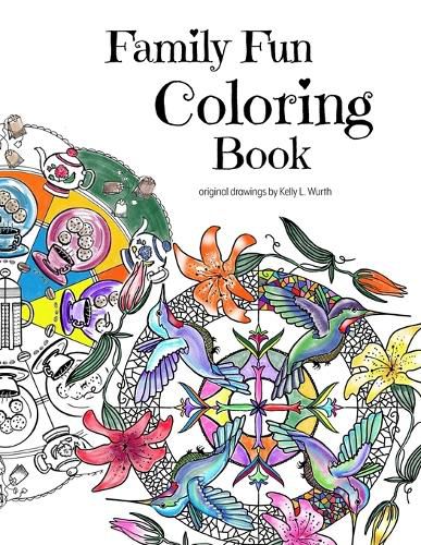 Cover image for Family Fun Coloring Book