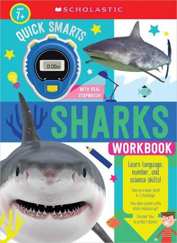 Cover image for Quick Smarts Sharks Workbook: Scholastic Early Learners (Workbook)