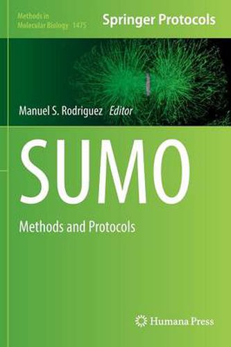 Cover image for SUMO: Methods and Protocols