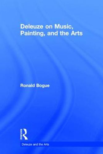 Cover image for Deleuze on Music, Painting, and the Arts