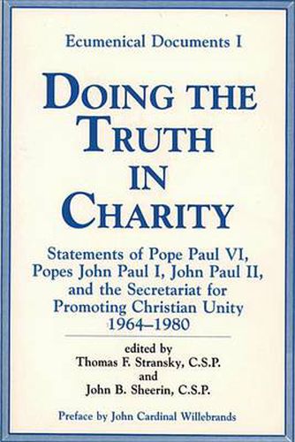 Cover image for Doing the Truth in Charity