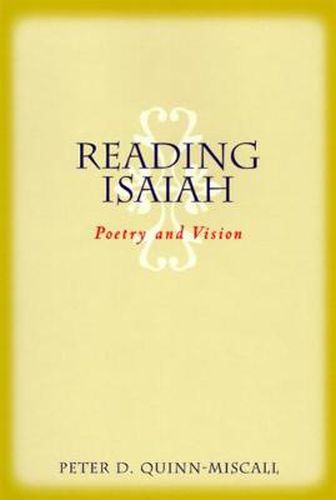 Cover image for Reading Isaiah: Poetry and Vision