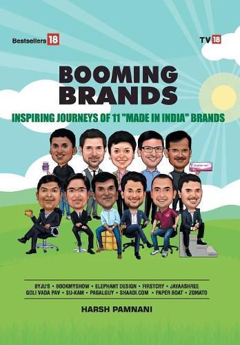 Cover image for Booming Brands: Inspiring Journeys of 11  Made in India  Brands