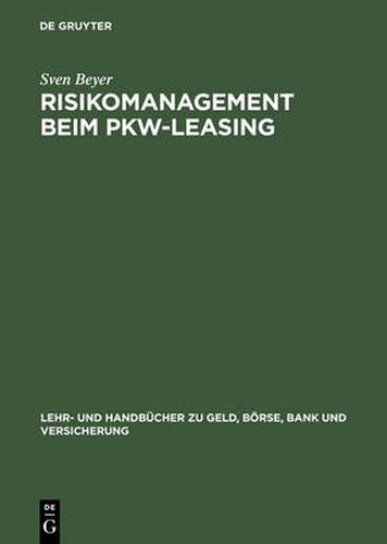 Cover image for Risikomanagement beim Pkw-Leasing