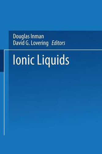 Cover image for Ionic Liquids