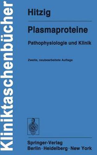 Cover image for Plasmaproteine