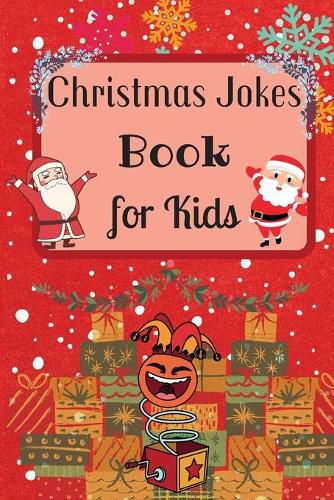 Cover image for Christmas Jokes Book for Kids