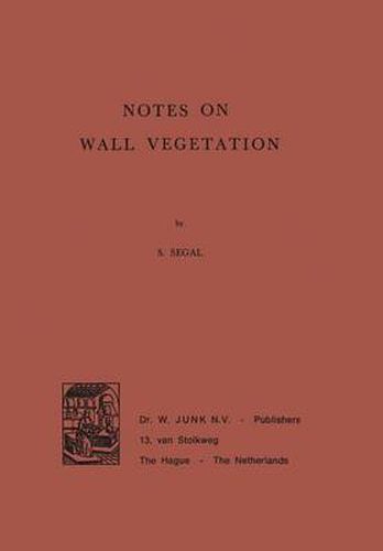 Cover image for Notes on Wall Vegetation
