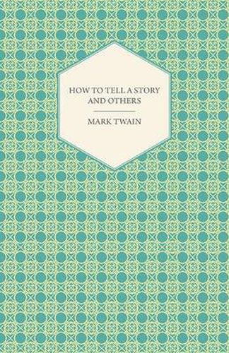 Cover image for How to Tell a Story and Other Essays