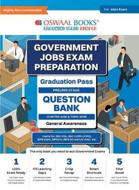 Cover image for Oswaal Government Exams Question Bank Graduation Pass General Awareness for 2024 Exam