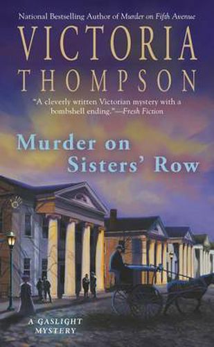 Cover image for Murder on Sisters' Row: A Gaslight Mystery